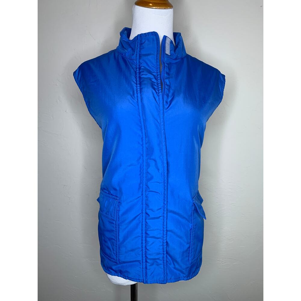 Liz Claiborne Blue Puffer Vest ? Size XL?